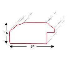 Pakiet ramek drewnianych DRZ A 05 DWUPAK 15x21 cm