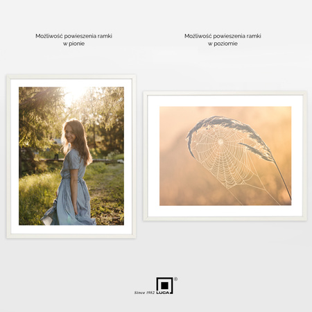 Pakiet 3 szt. białych ramek FDM 1 40x50 cm