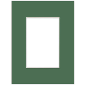 Passe partout 18x24 (10x15) ZIELONE MALACHITE - LUCA Q5506