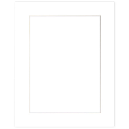 Passe partout 40x50 (30x40)  BIAŁY SUPER WHITE  LUCA Q5101