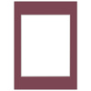 Passe partout 50x70 (40x50) CZERWONE WINE - LUCA Q5707