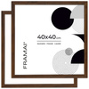 Ramka brązowa HEN 4 40x40 cm
