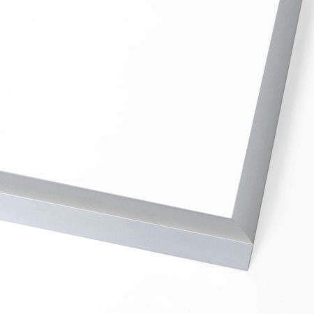 Ramka aluminiowa srebrna QAL 62x93 cm