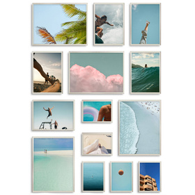 Zestaw srebrnych ramek na 14 zdjęć PRESTO S GF0001