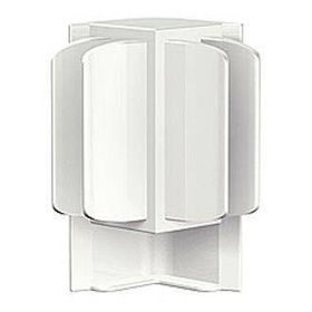 Narożnik do szyny Click Rail w kolorze białym