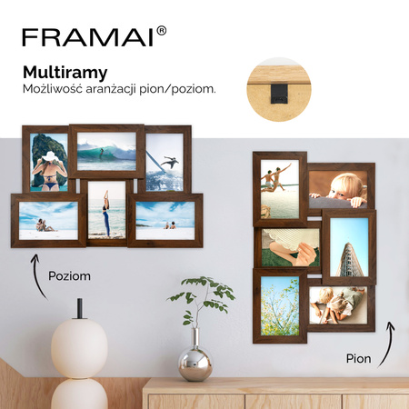 Multirama na 6 zdjęć MULTI HEN 4 ramka na zdjęcia