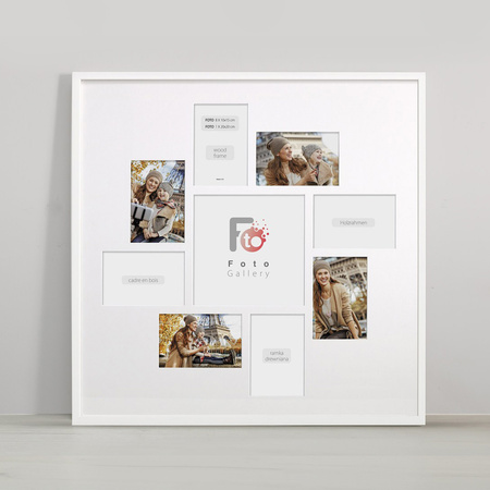 Foto Galeria White 60x60 na 9 zdjęć