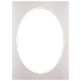 Passe partout 15x21 (13x18) OWAL SREBRNE SILVER - LUCA Q5902