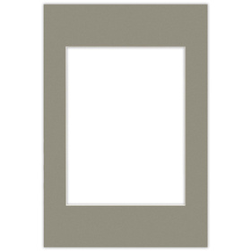 Passe partout 40x60 (30x40) ZIELONE KHAKI - LUCA Q5503