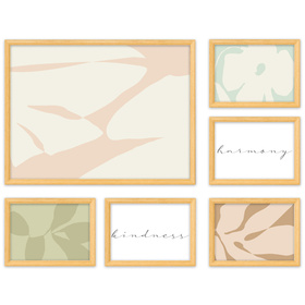 Zestaw naturanych ramek na 6 zdjęć PRESTO 0 GF0002