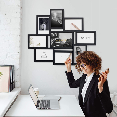 Multirama MULTI BLACK 91 ramka na 9 zdjęć