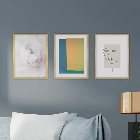 Pakiet ramek drewnianych 5 szt. PINIA Z 30x40 cm