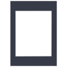 Passe partout 50x70 (40x50) GRANATOWE NAVY - LUCA Q5403