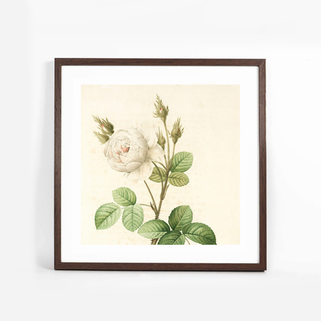 Ramka na zdjęcia 40x40 cm w brązowym kolorze FDM 6 kwadratowa