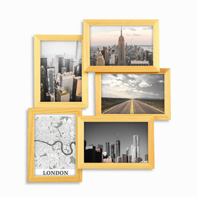 Multirama MULTI NATURAL 52 ramka na 5 zdjęć