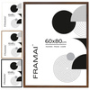 Ramka brązowa HEN 4 60x80 cm