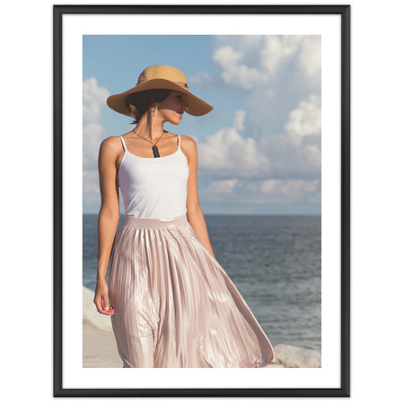 Ramka aluminiowa czarna ROYALL 30x40 cm