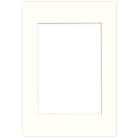 Passe partout 21x30 (15x21) LUCA Q5104 OFF WHITE - BIAŁY