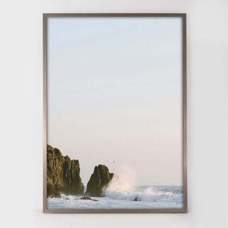 Ramka Srebrna LUX ST 50x70 cm