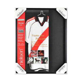 Frame Box I BLACK 70x90 cm aluminiowa ramka do oprawy koszulek sportowych