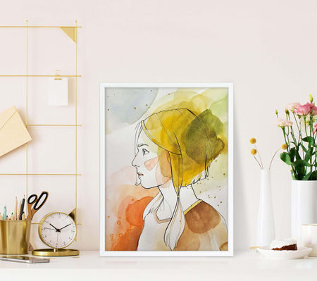 Ramka biała AHOLA 1 30X40 cm