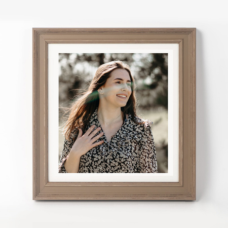 Ramka drewniana DRL Z 3 30x30 cm