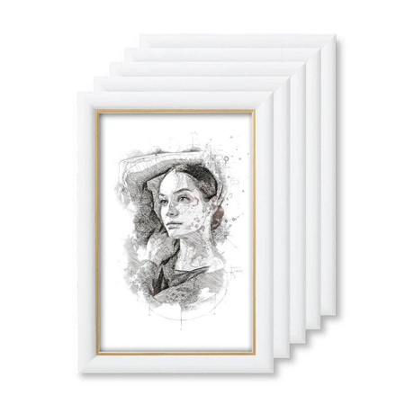 Pakiet ramek drewnianych 5 szt. DRWB F 1 PAK 15x21 cm