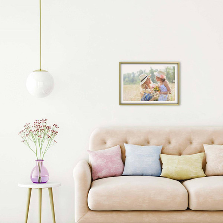 Ramka ALU FP Z ZŁOTA 40x50 cm