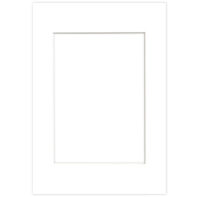 Passe partout 21x30 (15x21) BIAŁY SUPER WHITE LUCA Q5101