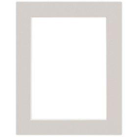 Passe partout 40x50 (30x40) SZARY MGLISTY- FOG - LUCA Q5303