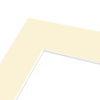 Passe partout 70x100 (50x70) BEŻOWE VANILLA - LUCA Q5204