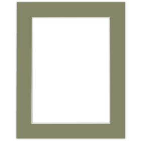 Passe partout 40x50 (30x40) ZIELONE EVERGREEN - LUCA Q5504