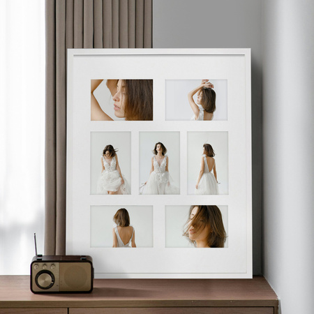 Foto Galeria White 40x50 B na 7 zdjęć