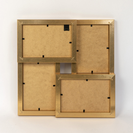 Multirama MULTI HEN ZŁOTA ramka na 4 zdjęcia