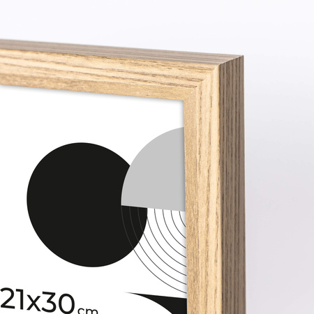 Ramka na zdjęcia 30x30 cm w dębowym kolorze FDM 02 kwadratowa