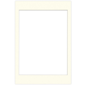 Passe partout 20x30 (18x24) IVORY KOŚĆ SŁONIOWA LUCA Q5106