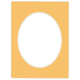 Passe partout 30x40 (24x30) OWAL BEŻOWE SUNNY - LUCA Q5207