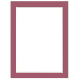 Passe partout 18x24 (15x21) CZERWONE RAPSBERRY - LUCA Q5704