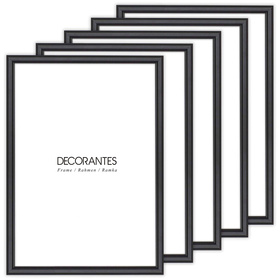 Pakiet czarnych ramek drewnianych 5 szt. DRWA 2 PAK 21x30 cm