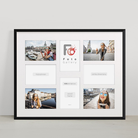 Foto Galeria Black 40x50 A na 8 zdjęć