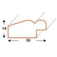 Ramka drewniana DRZ C Z1 13x18 cm