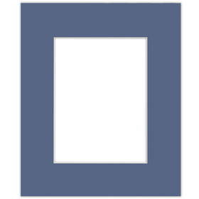 Passe partout 50x60 (30x40) NIEBIESKIE BLUE - LUCA Q5402