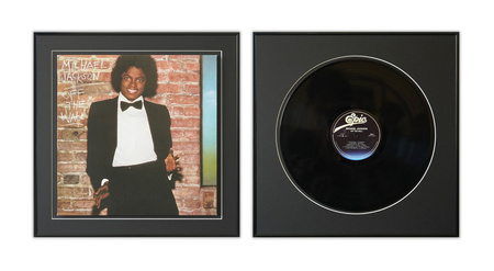 Ramka na okładkę płyty winylowej. Ramka aluminiowa o rozmiarze 40x40 cm