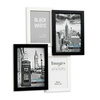 Multirama MULTI BLACK AND WHITE 42 ramka na 4 zdjęcia