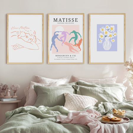 FDM – Galeria 2001 | Zestaw eleganckich ramek ściennych (brązowe, 168 × 72 cm)