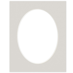 Passe partout 40x50 (30x40) OWAL SZARY FOG LUCA Q5303