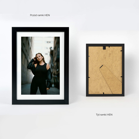 Ramka czarna HEN 2 21x30 cm