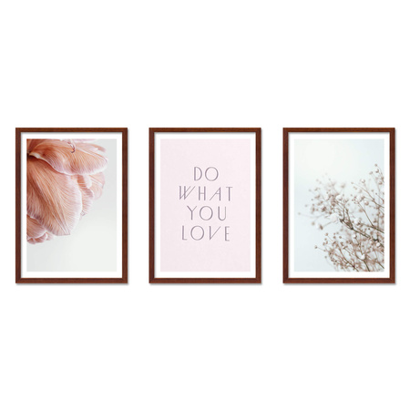 Zestaw brązowych ramek na 3 zdjęcia PINIA 3 GF0025