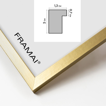 Ramka Złota LUX Z 40x60 cm