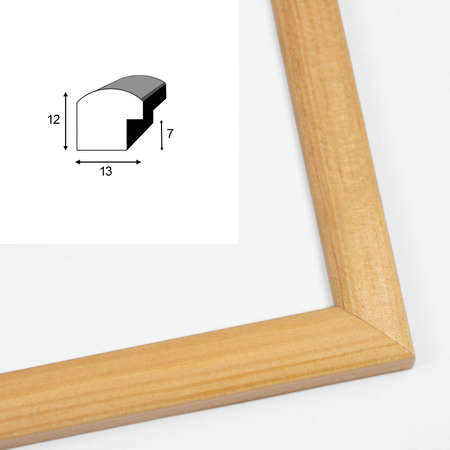 Zestaw ramek na 14 zdjęć jasne drewno HIT 0 GF0001